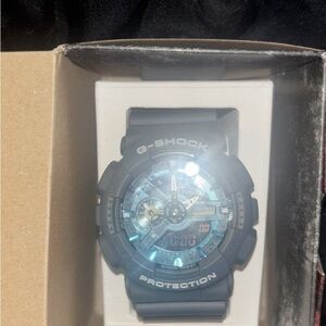 G-Shock Navy Blue Analog-Digital Watch